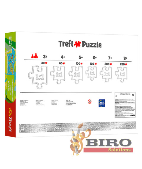 TF Puzzle "100 Educational - World Map"(ru)